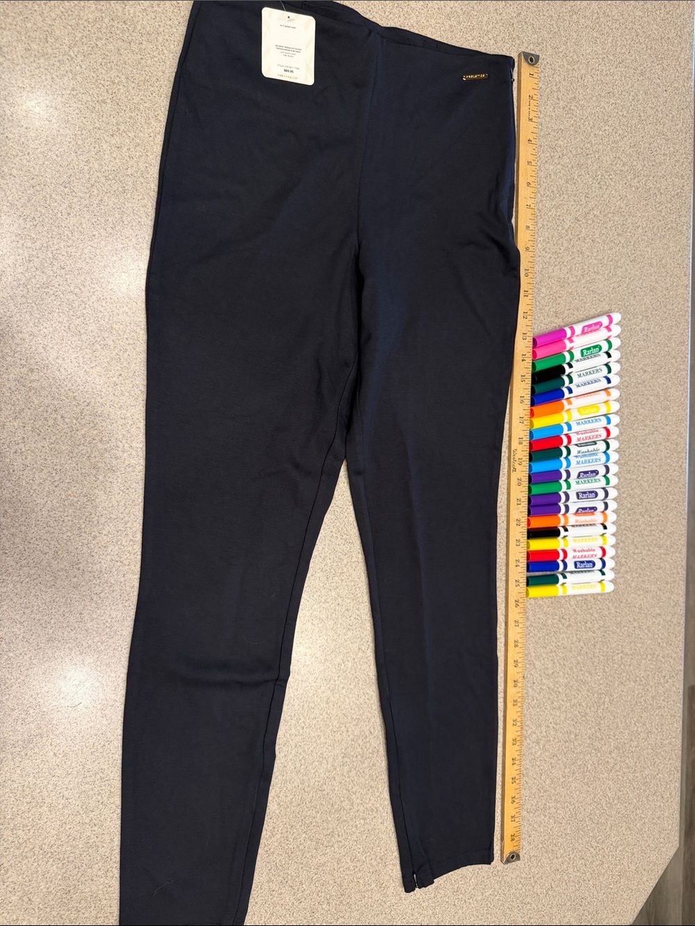 Fabletics 24 seven skinny pant medium/8 black NWT